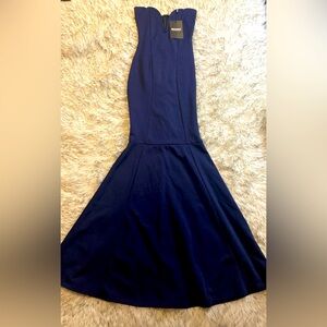 Missguided Maxi Dress Formal Gown Mermaid style - NWT